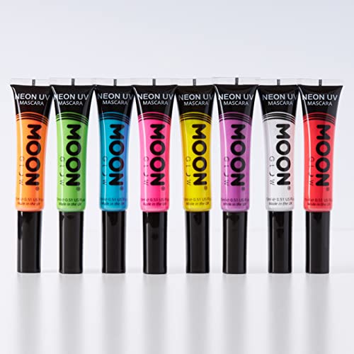 Moon Glow Neon UV Mascara 15 ml Violet brille de mille feux sous un éclairage UV !