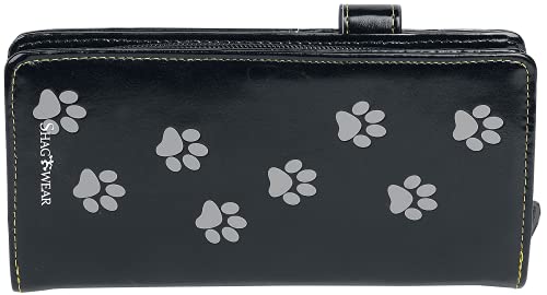 Nemesis Now Lucky Cat PU Leather Wallet Purse (19cm Black)