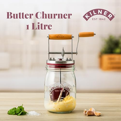 Kilner - Butter Churner Manual Kitchen Tool