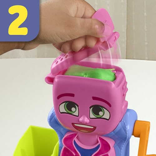 Play-Doh Hair Stylin' Salon Playset - Pretend Play & Creative Styling for Ages 3+