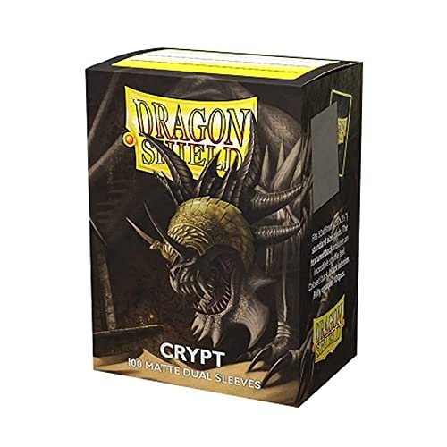 Dragon Shield Standard Matte Dual Sleeves - Crypt Neons Trading Card Sleeves (100 Sleeves)