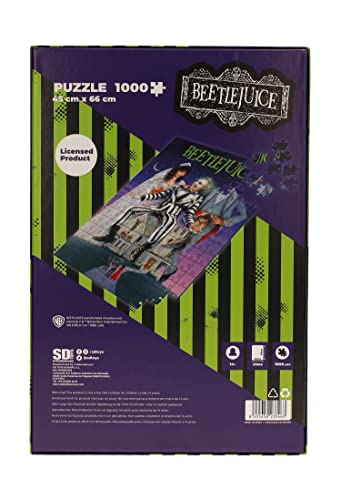 Beetlejuice 1000-Piece Jigsaw Puzzle - Creative Fun for Ages 14+ (SDTWRN23346)