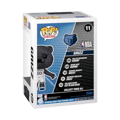 Funko Pop! NBA Mascots - Grizz the Bear Vinyl Figure (79629)