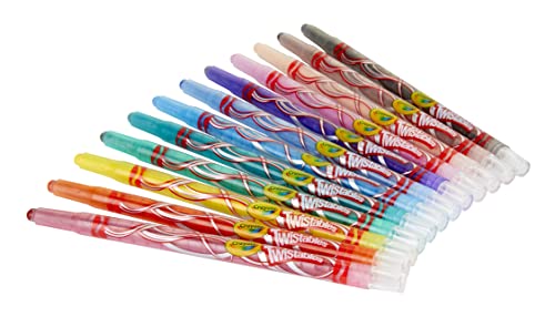 Crayola Twistables Crayons - 24 Multi-Colour Twistable Crayons