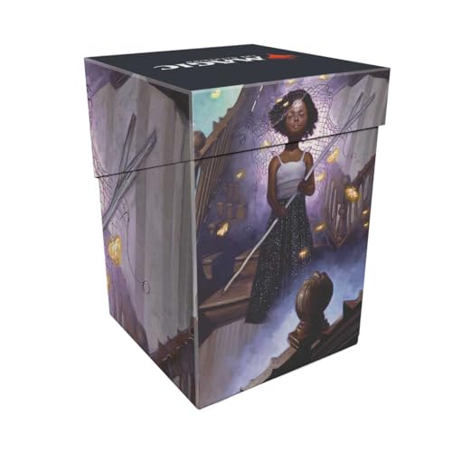 Ultra Pro Magic: The Gathering Trading Cards - Duskmourn 100+ Deck Box Commander Aminatou, Veil Piercer (240821)