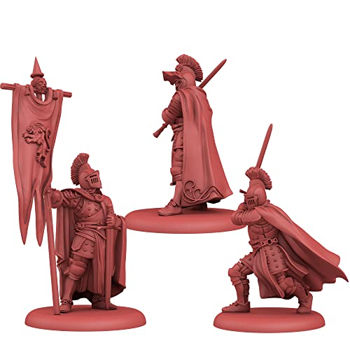 CMON A Song of Ice and Fire Tabletop Miniatures Game Lannister Red Cloaks Unit Box - 2+ Player Strategy Game (SIF211)