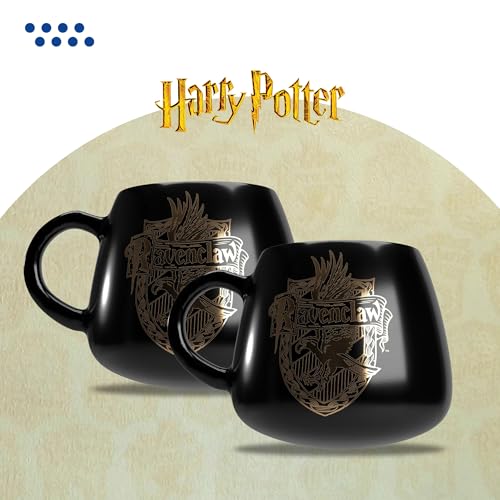 CYP Brands - Harry Potter Hogwarts Crest 3D Ceramic Mug, Breakfast Mug