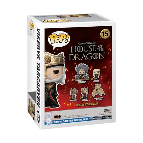 Funko POP! TV: House Of the Dragon - King Viserys Targaryen Vinyl Figure (76474)