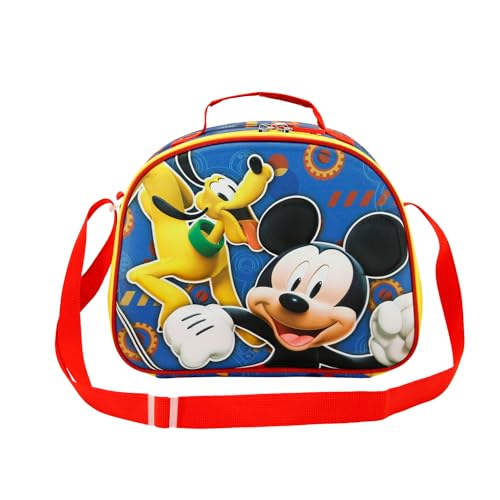 Karactermania Mickey Mouse Happy Friends 3D Embossed Lunch Bag (03708)
