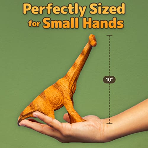 Prextex Realistic 10-inch Dinosaur Figures - 12-Pack Assorted Dinos for Kids Ages 3+ (YOUXIN TOYS FACTORY)