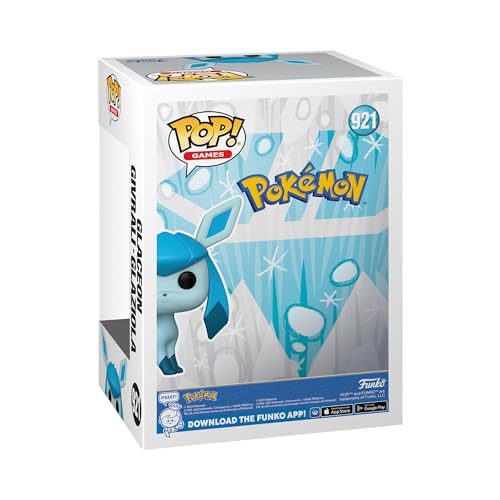 Funko Pop! Games Pokémon - Glaceon Vinyl Figure (Model Number: 12345)