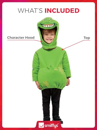 Smiffys Ghostbusters Slimer Costume - Unisex Kids (52561T1)