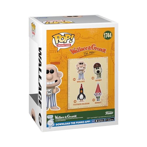 Funko POP! Movies - Wallace in Pajamas & Gromit Vinyl Figure (79780)