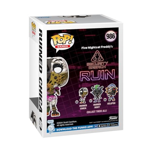 Funko Pop! Games Five Nights At Freddy's: RUIN - Chica the Chicken Vinyl Figure (72471)