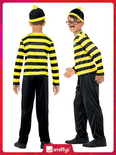 Smiffys Where's Wally Odlaw Costume - Kids (42976S)