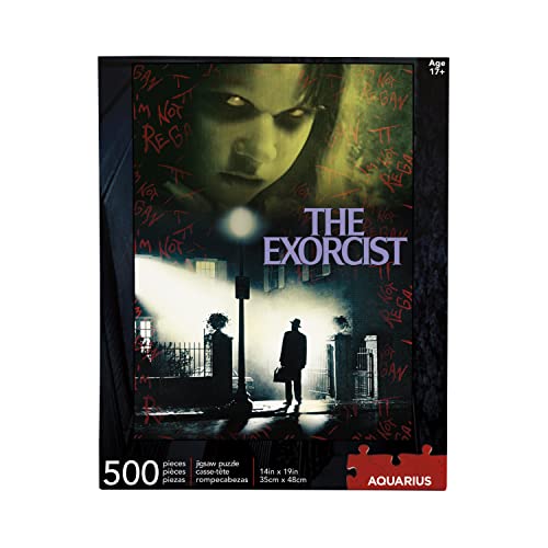 Aquarius The Exorcist Collectible Series - The Exorcist Collage 500-Piece Jigsaw Puzzle (62176)