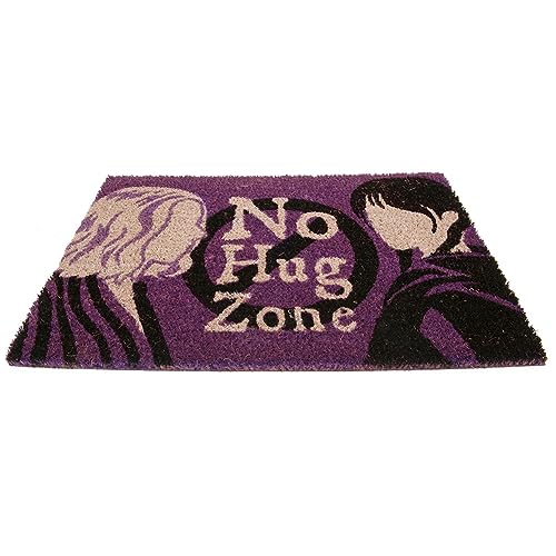 Pyramid International Wednesday Addams No Hug Zone Coir Doormat (GP86603)