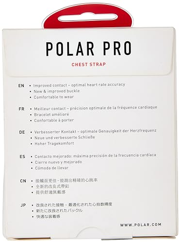 Polar Pro Chest Strap - Heart Rate Monitor Belt for Polar H10 Sensor