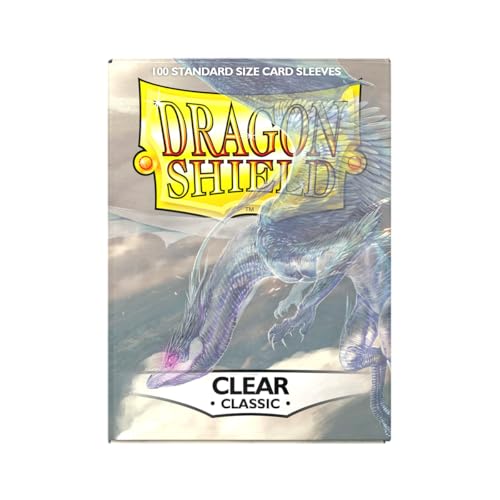 Dragon Shield Standard Sleeves Clear for Trading Card Games