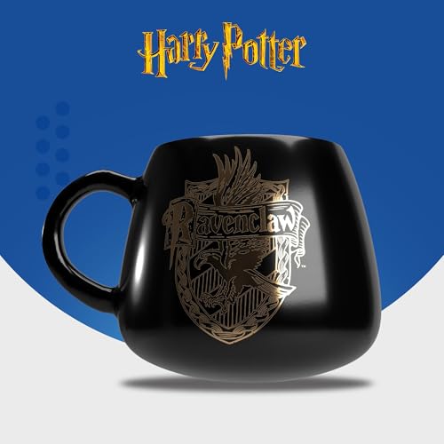 CYP Brands - Harry Potter Hogwarts Crest 3D Ceramic Mug, Breakfast Mug