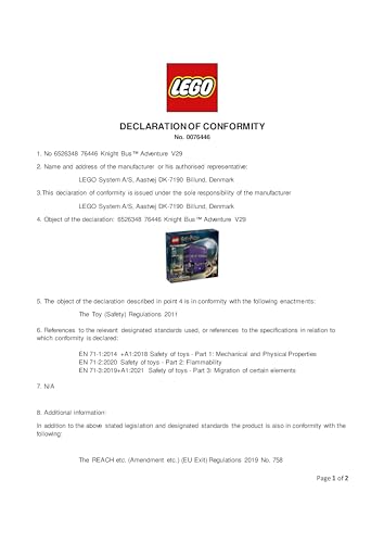 LEGO Harry Potter Knight Bus Adventure - 5 Minifigures & 499-Piece Building Set for Ages 8+
