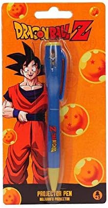 DRAGON BALL Vegeta Projector Pen - Official Dragon Ball Merchandise, Multi-Colored Ballpoint Pen with Vegeta Design