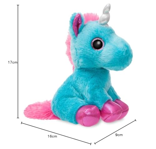 AURORA Sparkle Tales Moonbeam Unicorn - 7-Inch Soft Plush Toy for Kids