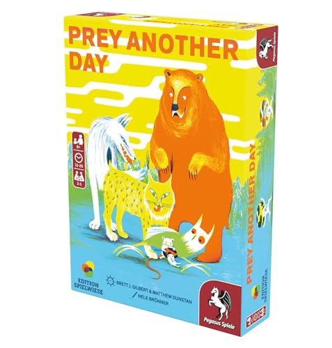 Prey Another Day - English Edition by Pegasus Spiele | Strategic Card Game for Ages 8+ | Portable & Compact Design