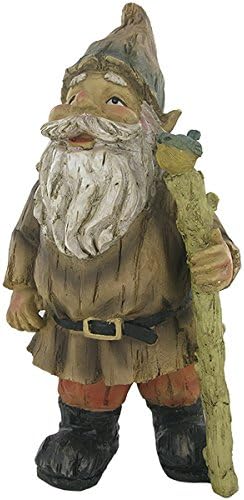 Fiesta Studios Woodland Wonders Series - Garden Gnome Outdoor Sculpture (H29cm)