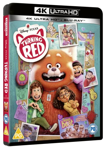 Disney & Pixar's Turning Red 4K UHD [Blu-ray] [2022] [Region Free]