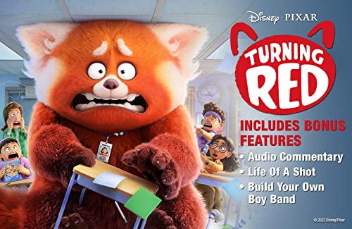 Disney & Pixar's Turning Red 4K UHD [Blu-ray] [2022] [Region Free]