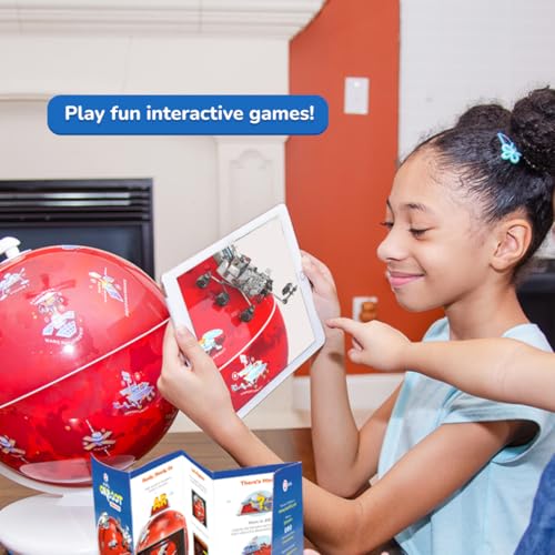 PlayShifu Orboot Mars Interactive Globe - AR-Powered Space Exploration for Ages 6-12