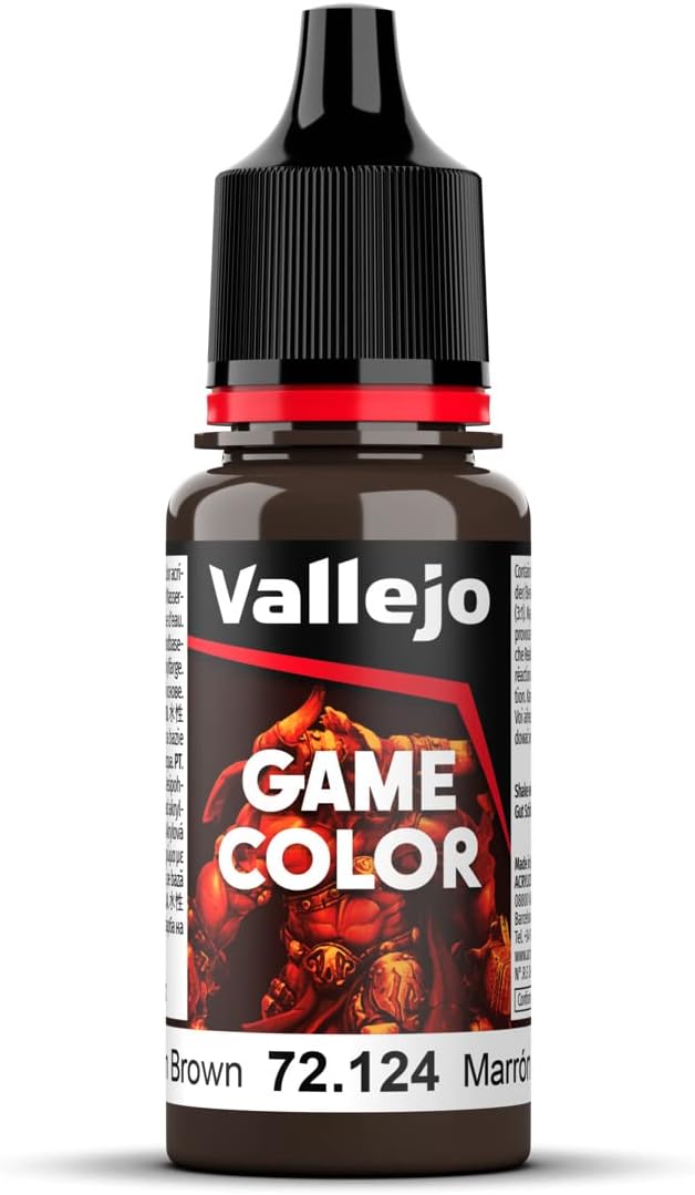 Vallejo Game Color Gorgon Brown Acrylic Paint (VAL72124)