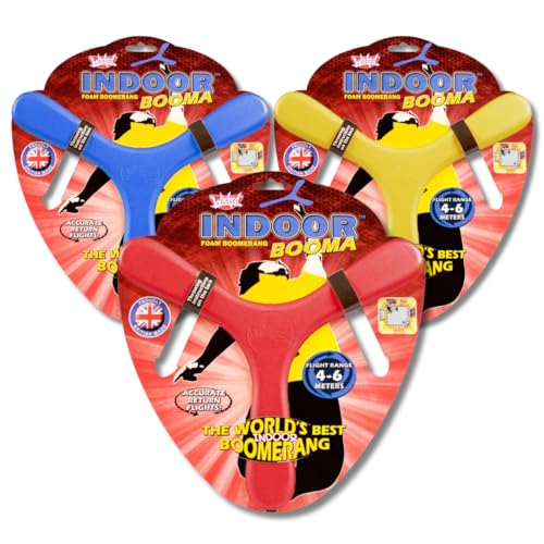 Wicked Vision - Indoor Foam Boomerang Booma Flying Sports Toy (WKIND)