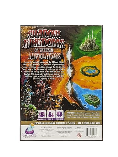 Daily Magic Games Shadow Kingdoms of Valeria Riftlands Board Game Expansion (DMGSHK003)