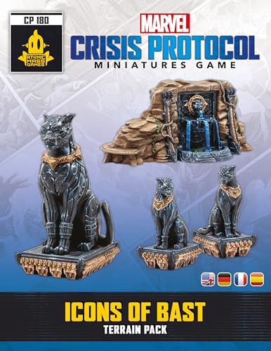 Atomic Mass Games Marvel Crisis Protocol: Icons of Bast Terrain Pack (FFGCP180)