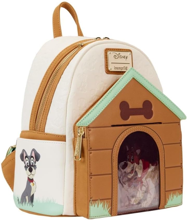 Loungefly Disney I Heart Dogs Dog House Triple Lenticular Mini Backpack (LOUWDBK3467)