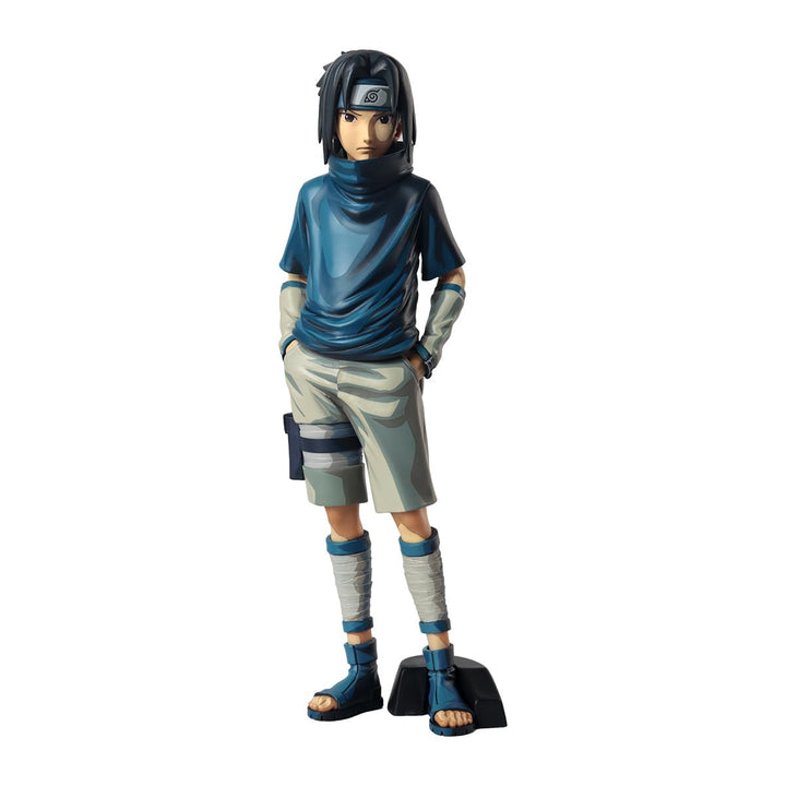 Banpresto 19193 Naruto Grandista Uchiha Sasuke #2 Figure - 7.62 x 7.62 x 22.86 cm, Multicolored, Durable Plastic Anime Collectible