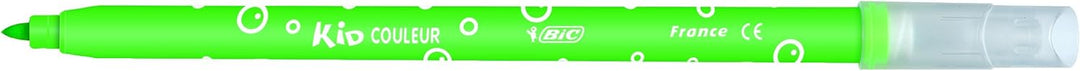 BIC Kids Kid Couleur Felt Tip Pens - Assorted Colors, 18-Pack Cardboard Wallet