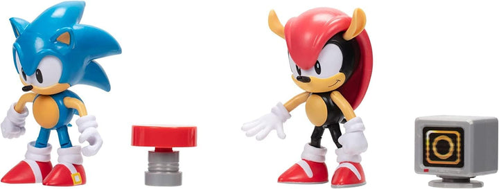 Sonic The Hedgehog - Classic Sonic and Amy 4-Inch Action Figures (2023)