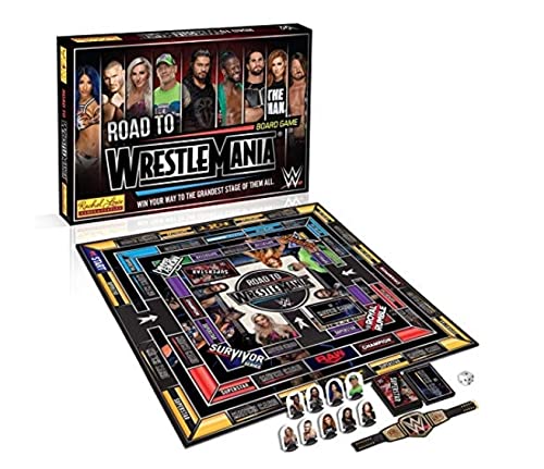 WWE Road to Wrestlemania Jeu de société, 40 x 27 x 5 cm