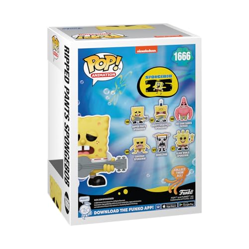 Funko Pop! TV Spongebob Squarepants 25th Anniversary - Spongebob with Guitar Vinyl Figure (75735)