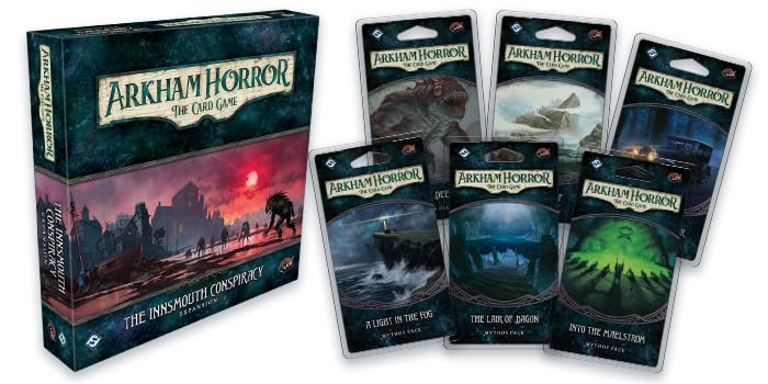 Fantasy Flight Games Arkham Horror: The Card Game The Innsmouth Conspiracy Deluxe Expansion (AHC52)