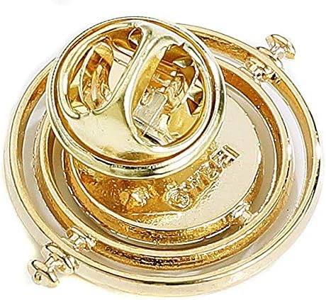 Harry Potter Time Turner Pin Badge - Gold, 25mm, HPPB0100