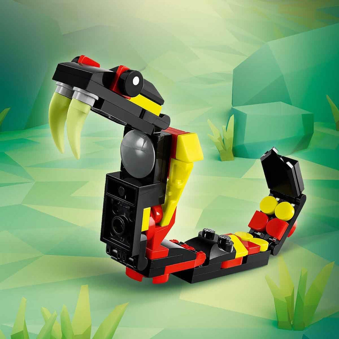 LEGO Creator 3in1 Wild Animals: Surprising Spider Toy - 153-Piece Building Set for Ages 7+