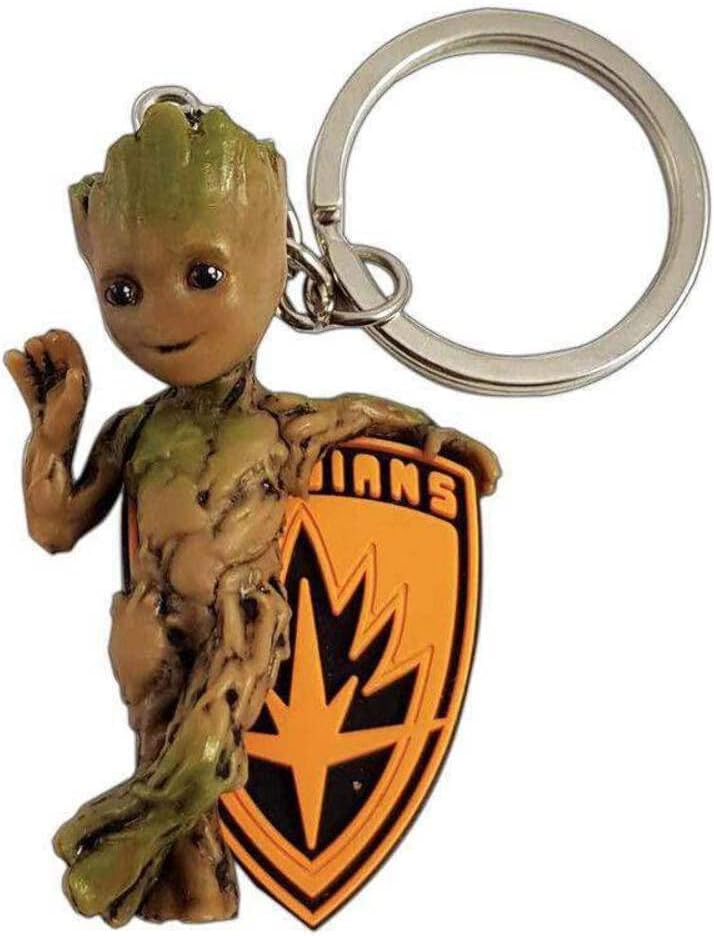 Semic Marvel Baby Groot Keychain Key Ring (3760226375890)