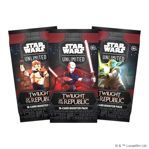 Fantasy Flight Games Star Wars: Unlimited TCG Twilight of the Republic Booster Pack (SWH0301EN)