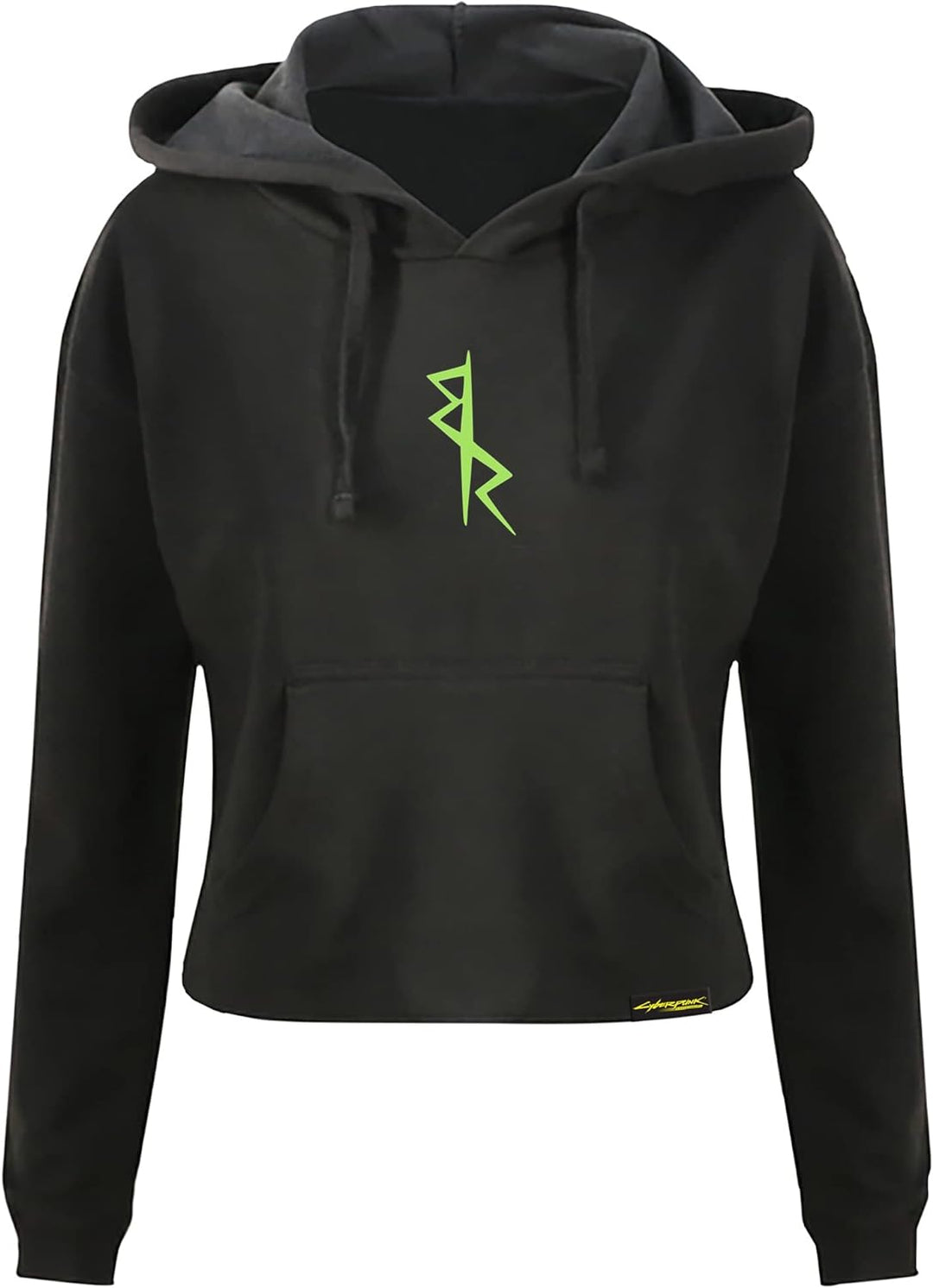 DPI Merchandising Cyberpunk: Edgerunners Hoodie Neon Lucy Cropped Black