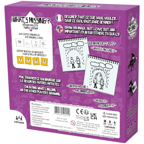 Ludonaute What's Missing? Board Game (LUWSM02FR)