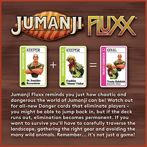 Looney Labs Jumanji Fluxx Card Game (LON00103)